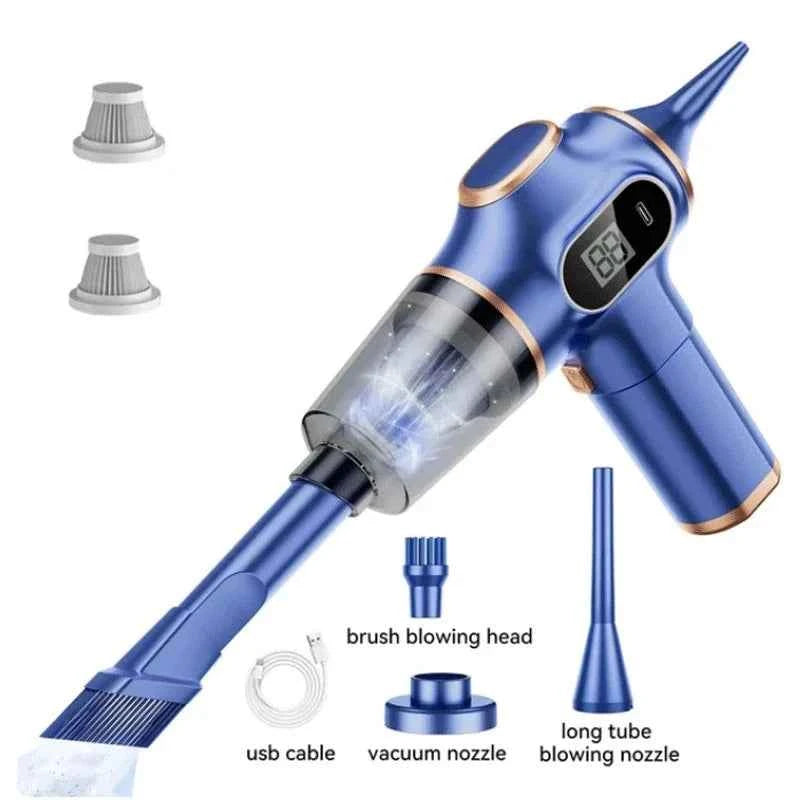 Portable Wireless Vacuum Cleaner Automobile Portable Robot Vacuum Cleaner 4 In1 Handheld For Car Home Appliances Dust Collector