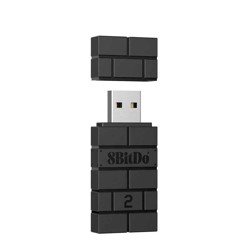 8BitDo USB Wireless Bluetooth Adapter Receiver for Nintendo Switch 2 Windows Mac PS1 for Xbox one PS4 PS5 Switch Pro Controller