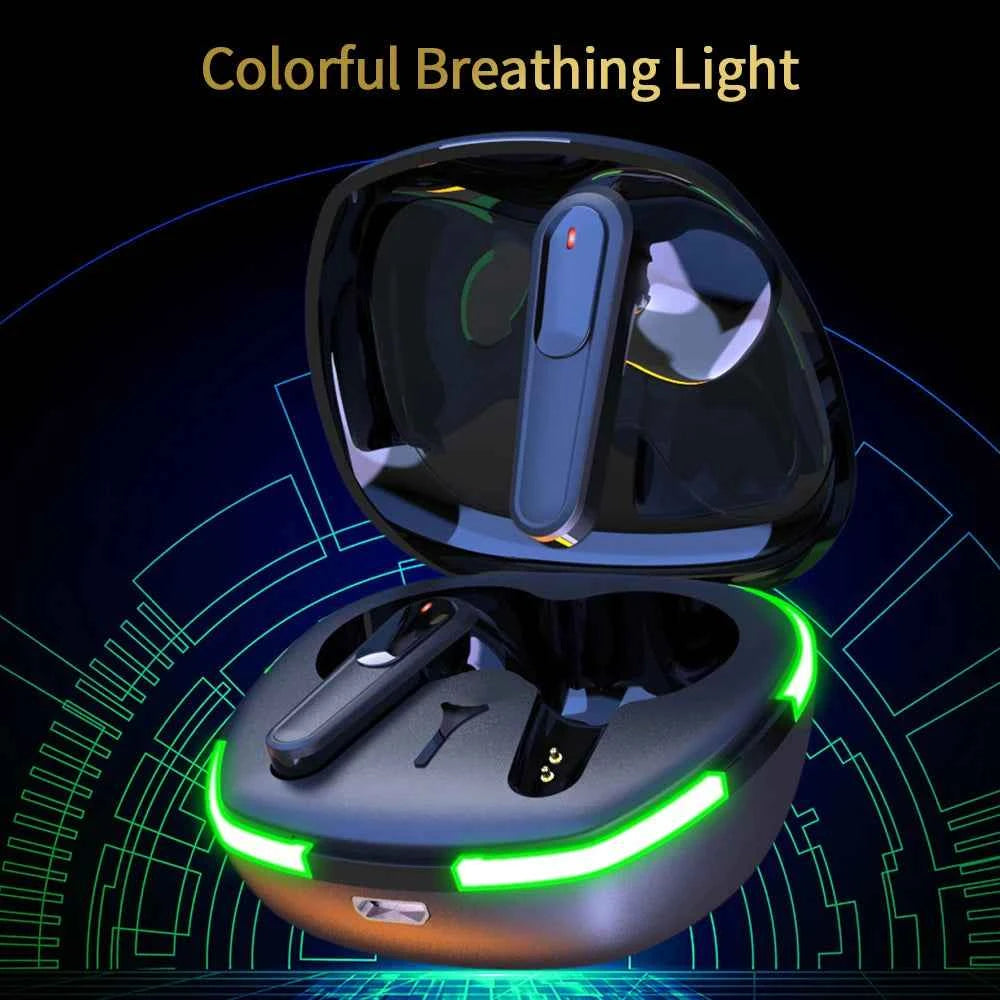 Pro60 Wireless Bluetooth-compatible Headset with Mic Earbuds Noise Cancelling Stereo Earphones Air Pro 60 Wireless Headphones