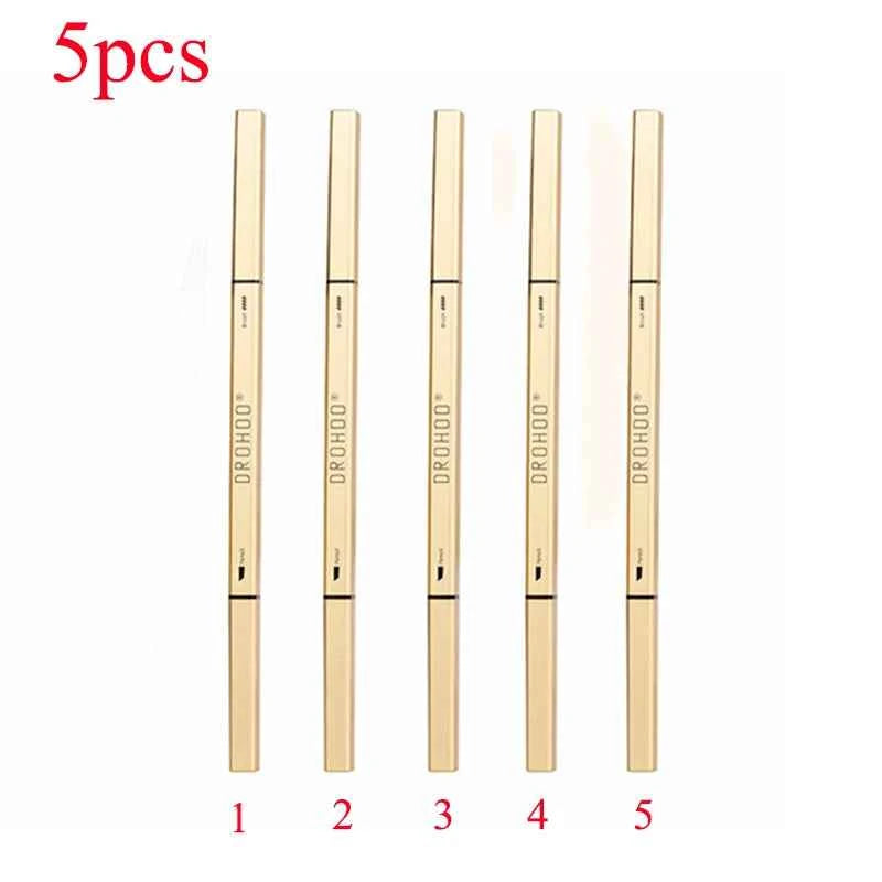 Double Head Eyebrow Pencil Long Lasting Waterproof 5 Colors Eye Brow Pen Tint Mascara Enhance Cosmetics Beauty Women Makeup