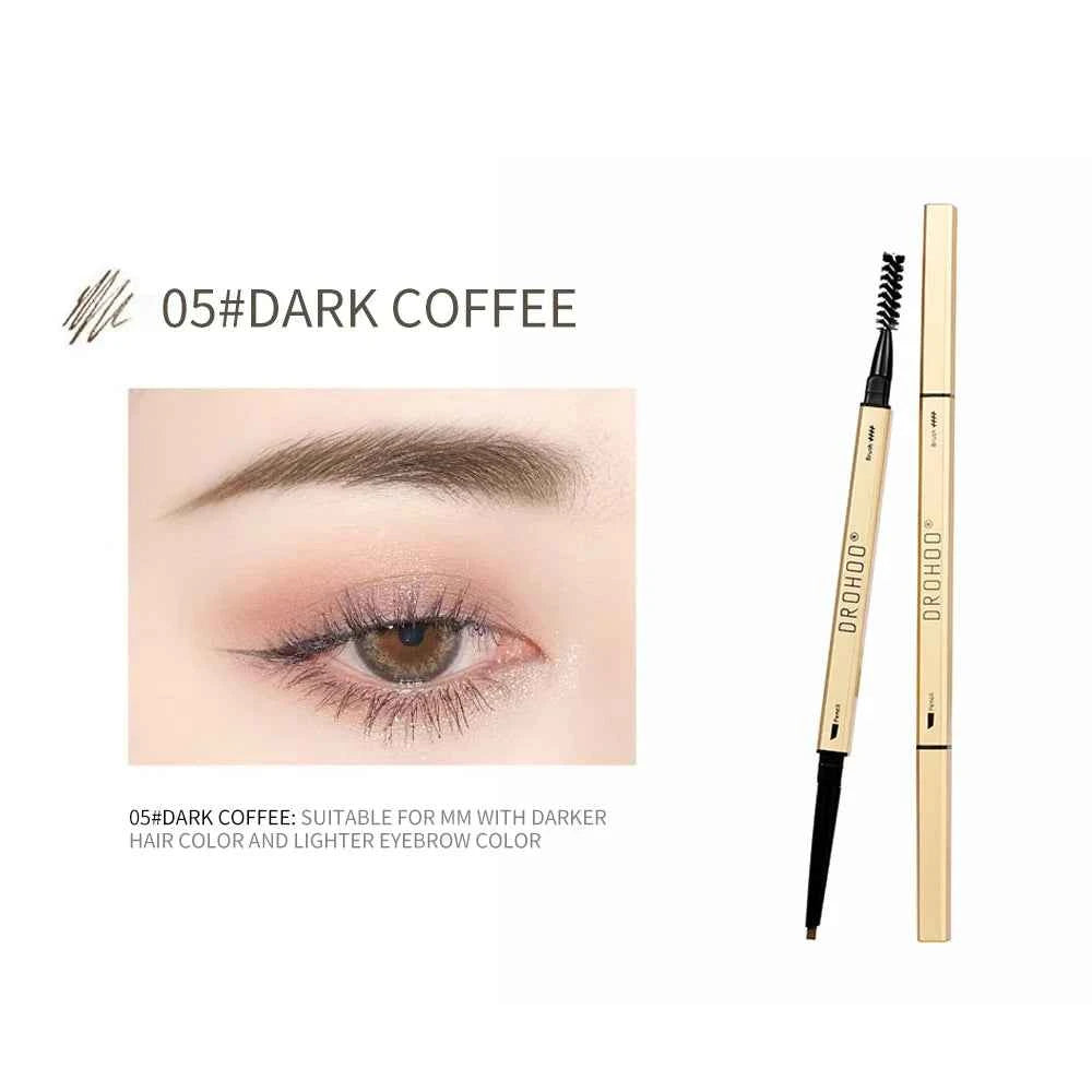 Double Head Eyebrow Pencil Long Lasting Waterproof 5 Colors Eye Brow Pen Tint Mascara Enhance Cosmetics Beauty Women Makeup