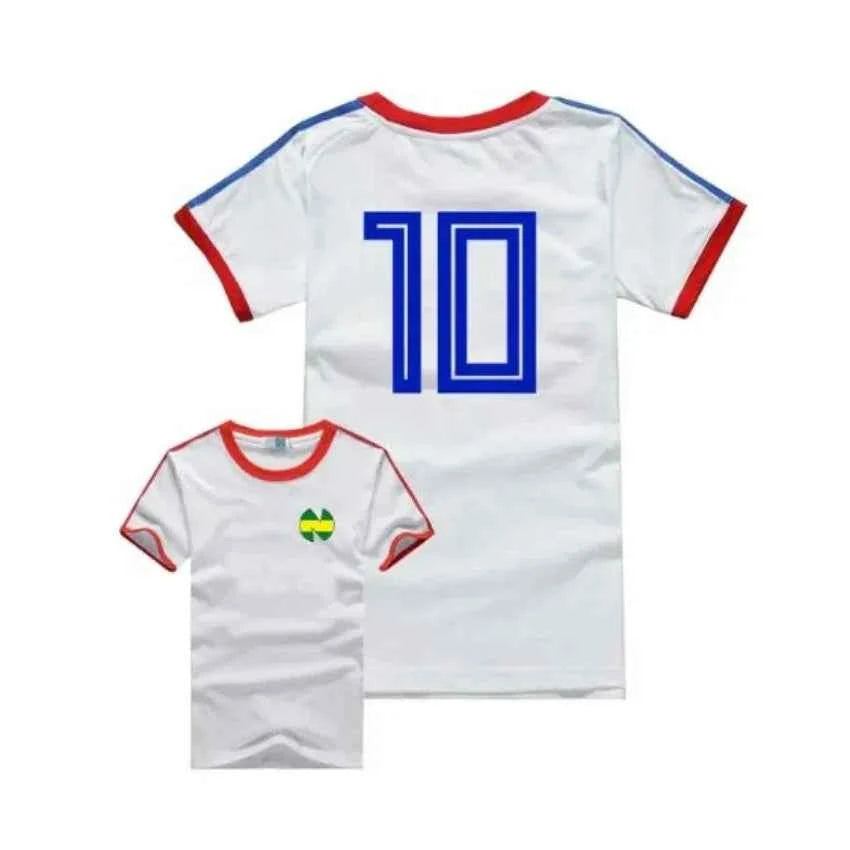 Atom School Nansheng Olive And Benji Kits Soccer Jersey Animation Captain Kids T-shirt High Quality Custom Men's T-shirt