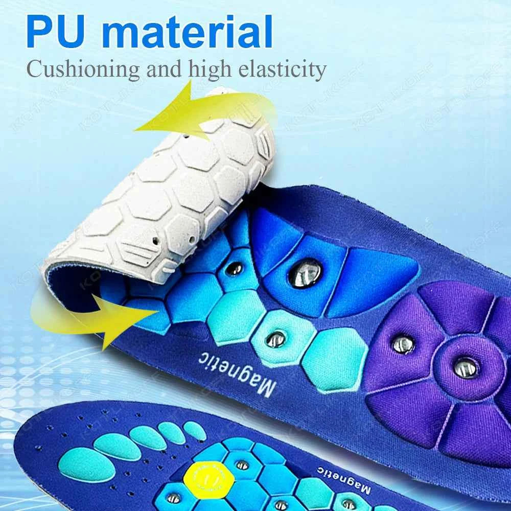Magnetic Massage Shoe Soles For Orthopedic Arch Support Therapy Foot Acupressure Massage Insole Relaxation Insole Comfort Soles