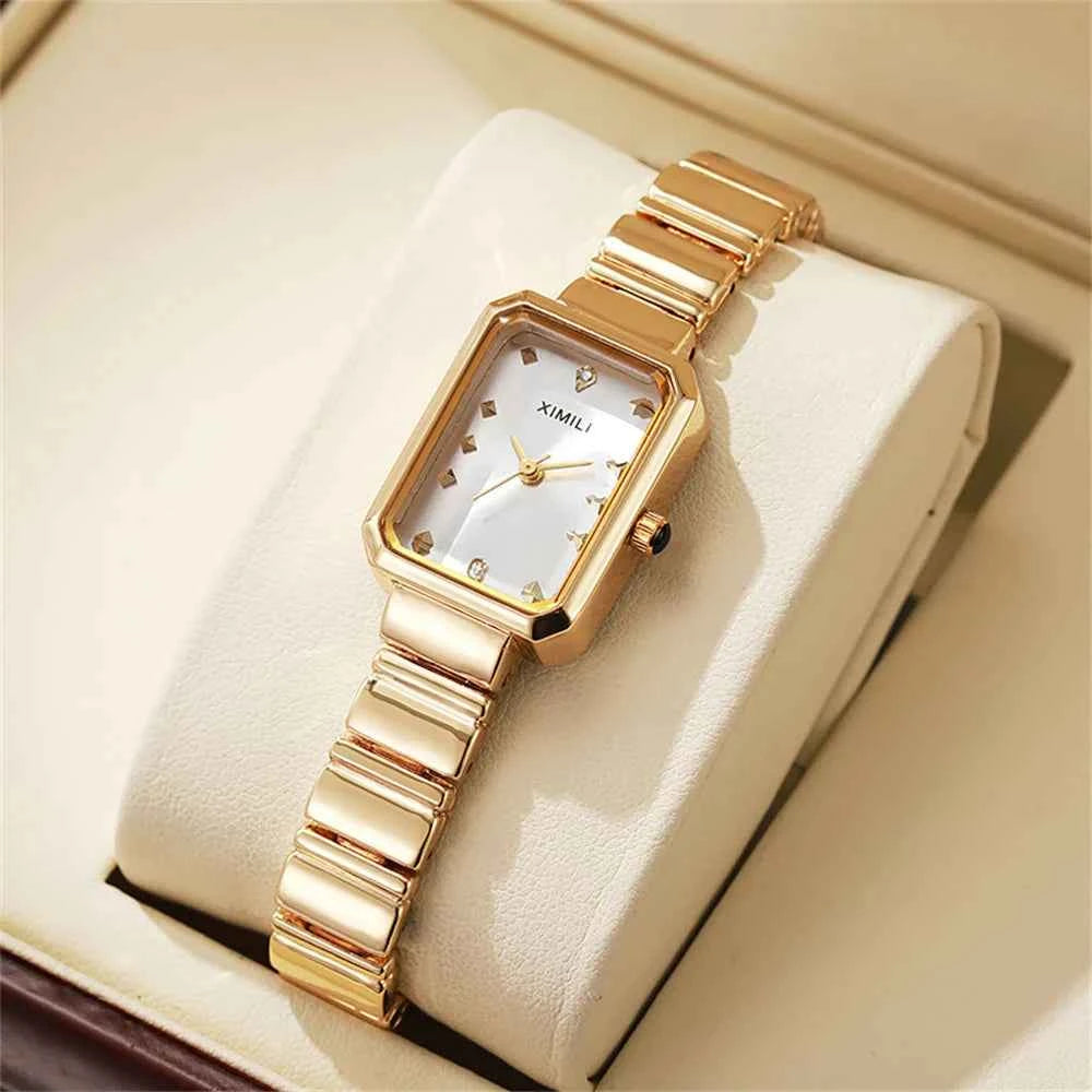 Women Watch Light Luxury Brand Stainless Steel Ladies Business Watches Female Student Fashion Quartz Wristwatches