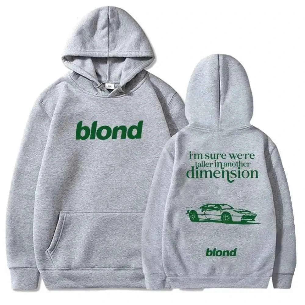 Frank Ocean Blonde Album Women Hoodie Frank Ocean White Ferrari Music Ladies Harajuku Long Sleeve Sweatshirt Unisex Hoodie
