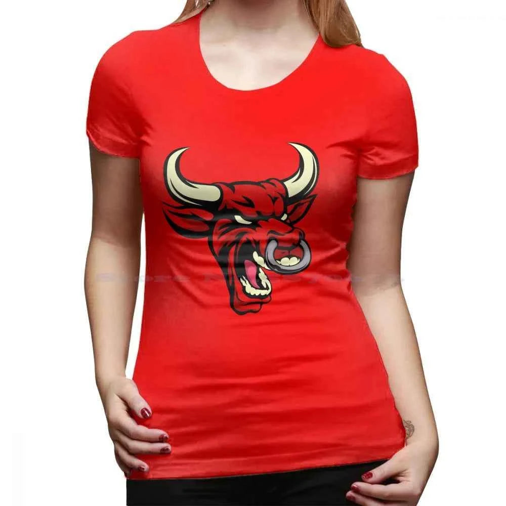 Red-Bull 100% Pure Cotton Hoodie Tshirt Fierce Bull Trendy Modern Red Color Red Colour Bull Strong Strength Ferocious Vector