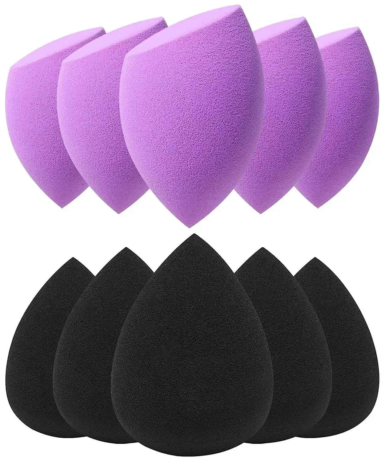 3/10PCS Makeup Sponge Blender Hydrophilic Non-latex Beauty Egg Wet and Dry Cosmetics Egg Smear Makeup Super Soft Puff Set Sponge