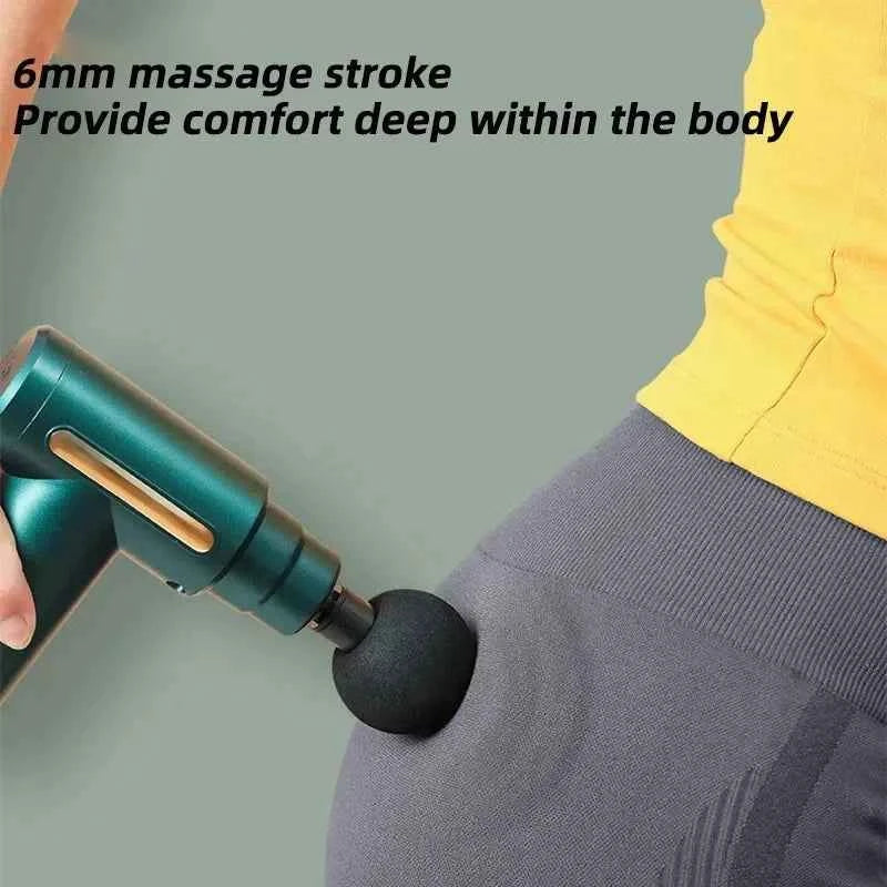 Pistolet de massage USB pour relaxation musculaire - Machine à vibration compacte pour le fitness et le massage du cou - Elegance_empire-shop