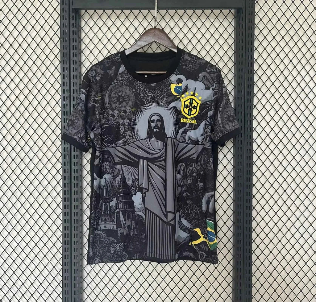 2425 Season Brazil Special Edition Football Jersey Thai Edition Short Sleeve Football Shirt Can Be Worn By Both Men and Women