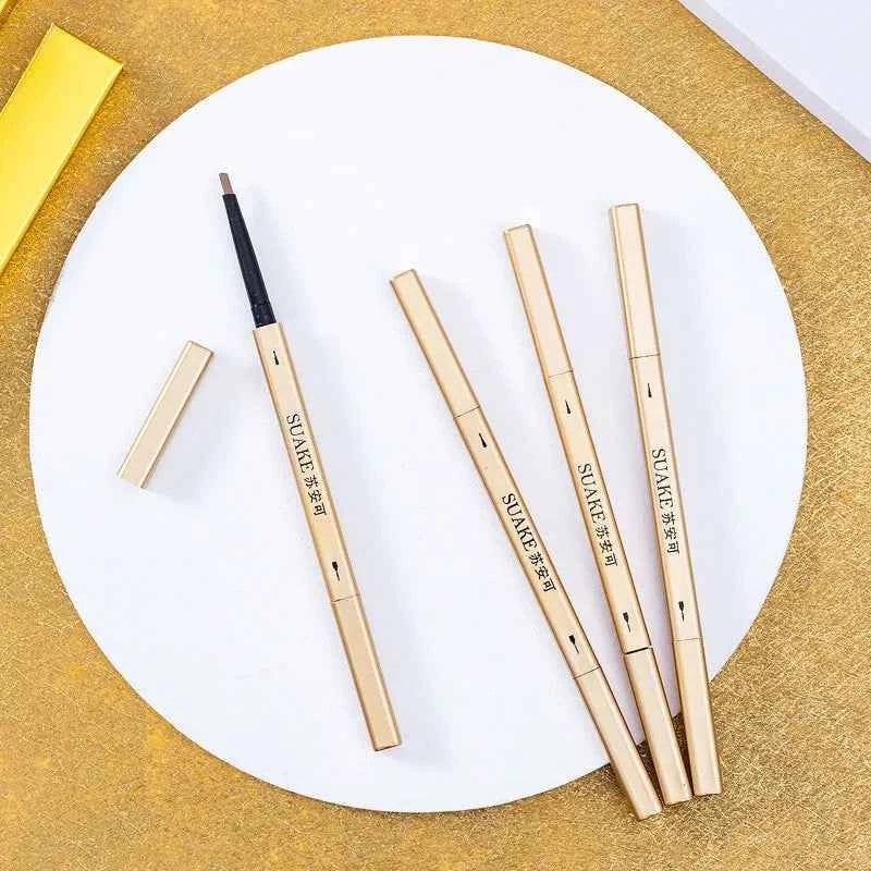 Double Head Eyebrow Pencil Long Lasting Waterproof 5 Colors Eye Brow Pen Tint Mascara Enhance Cosmetics Beauty Women Makeup