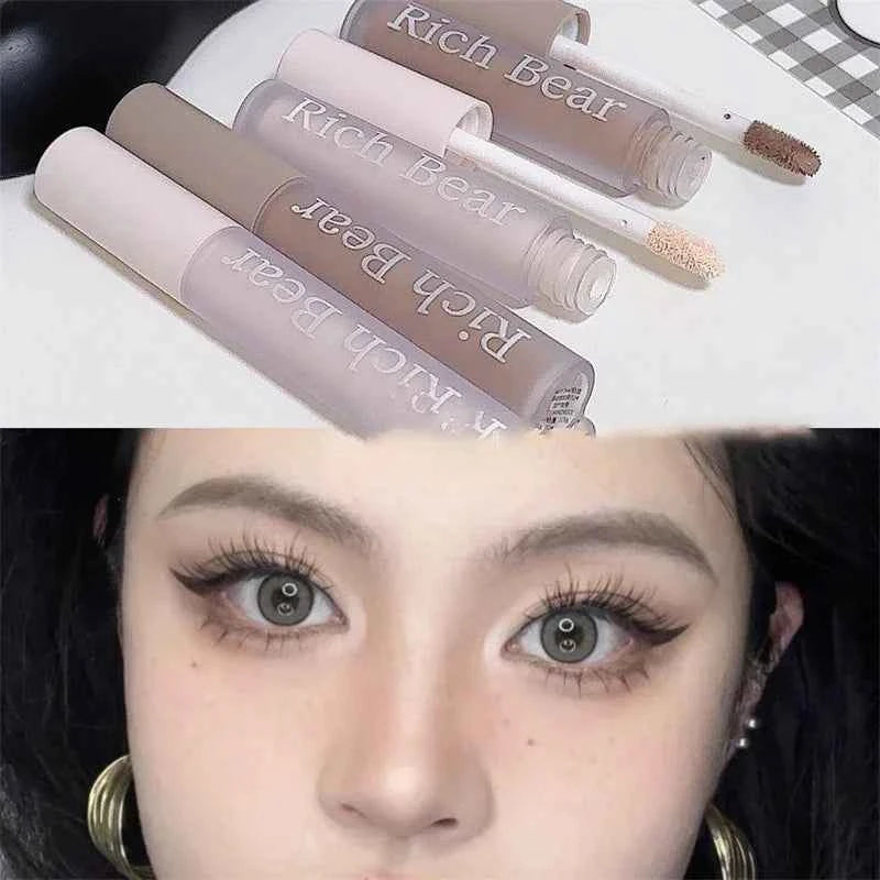 Brown Bronzer Contouring Stick Waterproof Liquid Texture Highlighters Shadow Contouring Pencil Face Brightening Cosmetics Makeup