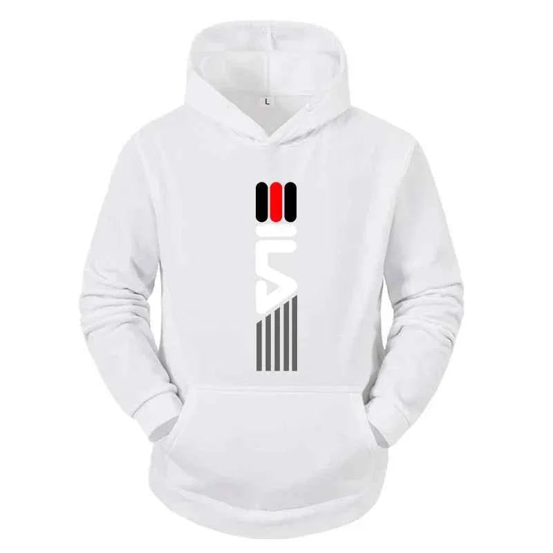 Men's Tracksuit Hooded Sweatshirt+Sweatpants 2 Pcs Sets Sports Suit Casual Jogger Sportswear 2 Piece Male Fleece Streetwear Sets