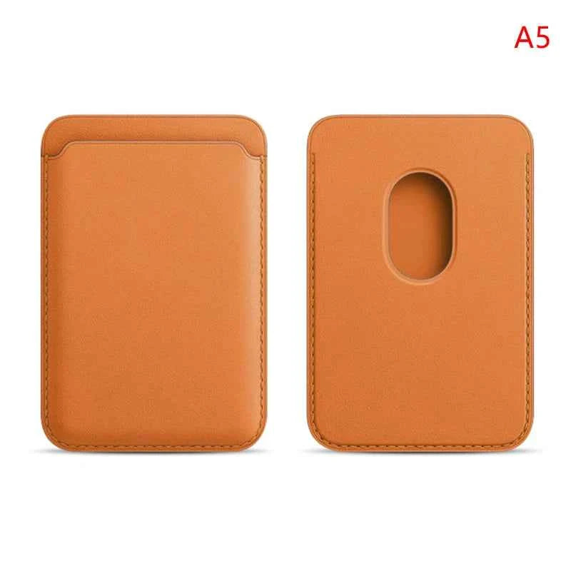 Magnetic Card Holder Wallet Stand Leather Case for Iphone 12 Card Bag for Magsafing Magnet Case Card Pocket Cover