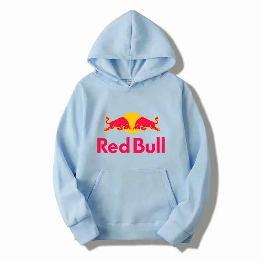 Red Bull Logo Racing Team Men Hoodie Spring Autumn Male Sweatshirt 2025 New Fashion Sport Couple Pullover Clothes Tops