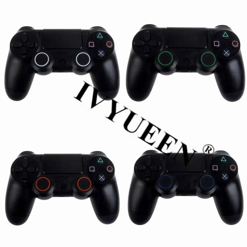 IVYUEEN 500 Pcs Analog Thumb Stick Grips for Playstation 5 4 PS5 PS4 PS3 Controller Caps for Nintendo Switch Pro for XBox One