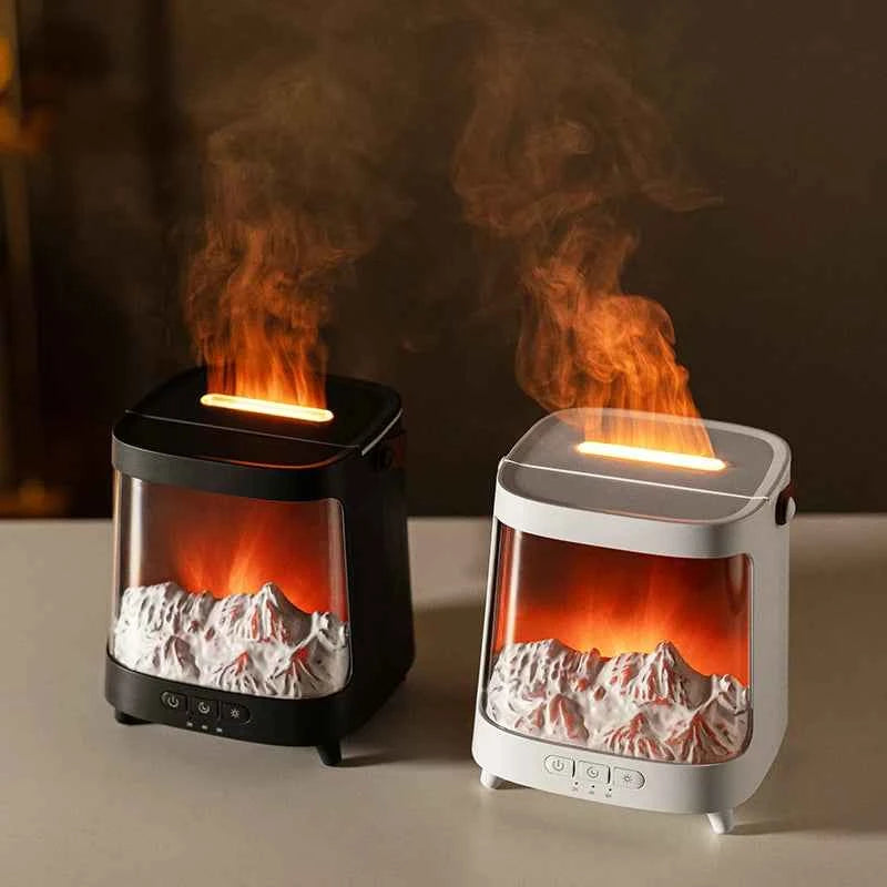 Aurora Aromatherapy Machine  200ml Diffuser with Colorful  Lamp USB Ultrasonic Aromatherapy Air Humidifier Fragrance Diffu