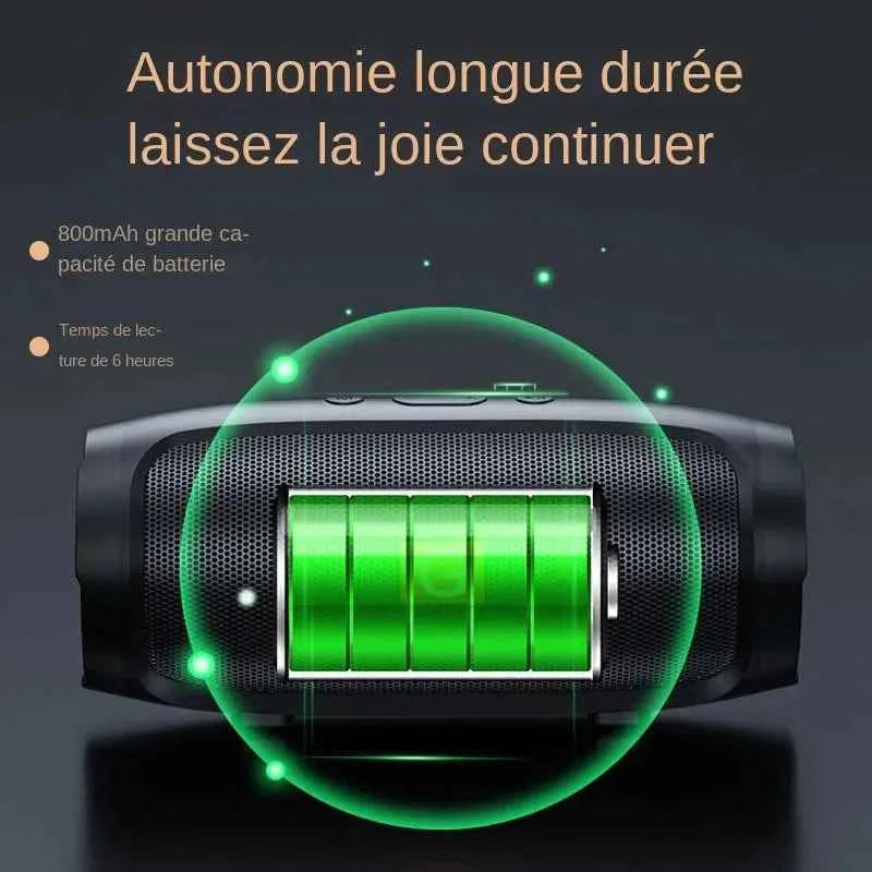 2025 NEW XIAOMI Portable Bluetooth Speaker Wireless High Fidelity Surround Sound Outdoor Waterproof Camping Party Loudspeaker