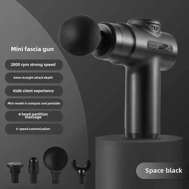 Pistolet de massage mini USB 4Head – Appareil de relaxation musculaire, outil de massage vibratoire pour le fitness - Elegance_empire-shop