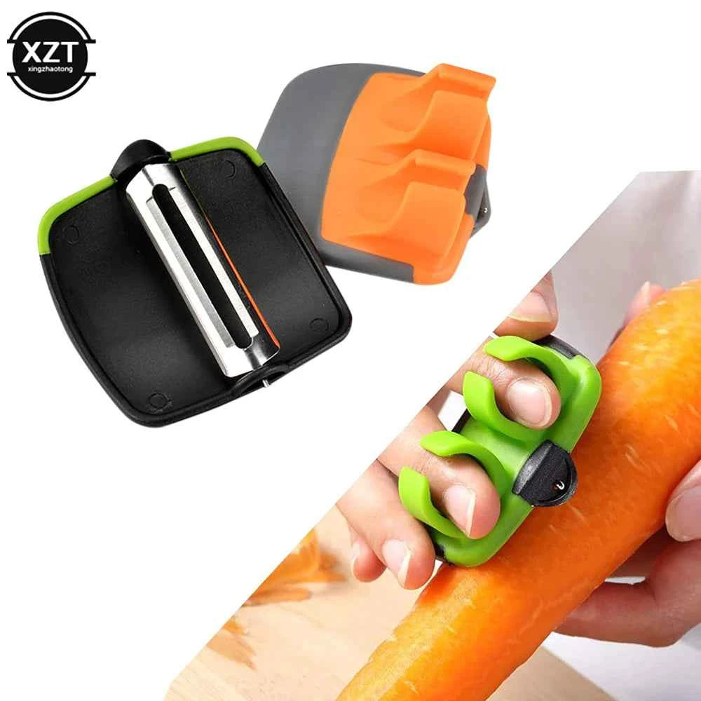 Multifunctional Vegetable Fruit Peeler Hand Peeler Swift Hand Palm Vegetable and Fruit Peeler Slicer Kitchen Tool Helper Peeler