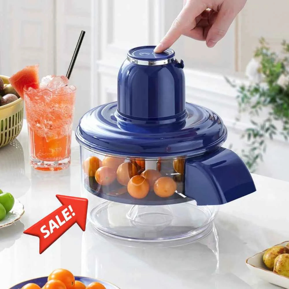 Effortless Peeling Kitchen Useful Things Automatic Electric Grape Peeler — Manual-Free Berry Fruit Peeler Garlic Peeling Machine