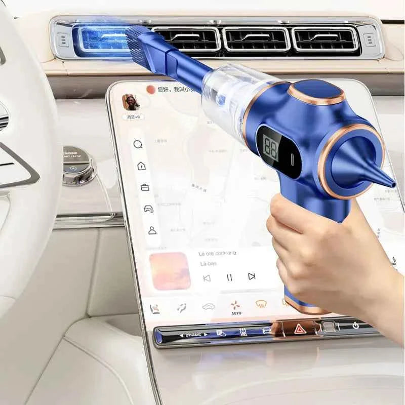 Portable Wireless Vacuum Cleaner Automobile Portable Robot Vacuum Cleaner 4 In1 Handheld For Car Home Appliances Dust Collector