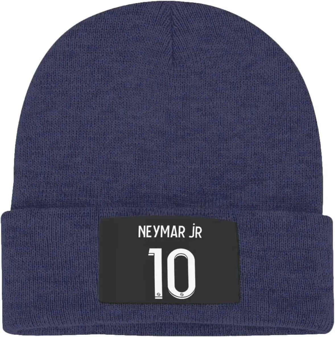 Paris PSG #10 Neymar 2021 Adult Knit Hats Casual Unisex Beanie Hat Cap,Balaclava,Half Balaclava