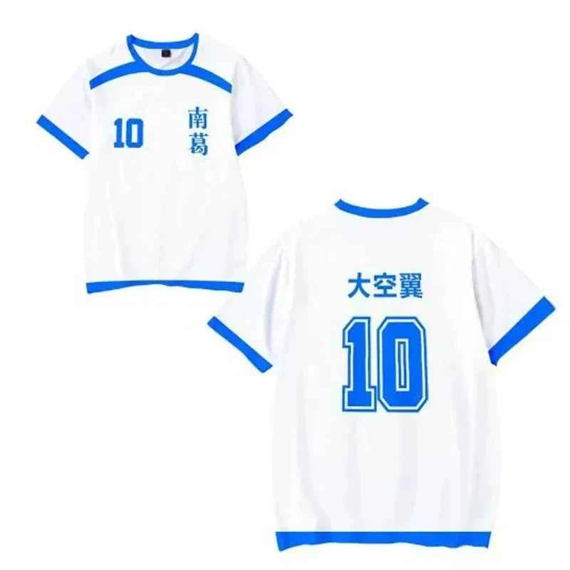 Atom School Nansheng Olive And Benji Kits Soccer Jersey Animation Captain Kids T-shirt High Quality Custom Men's T-shirt
