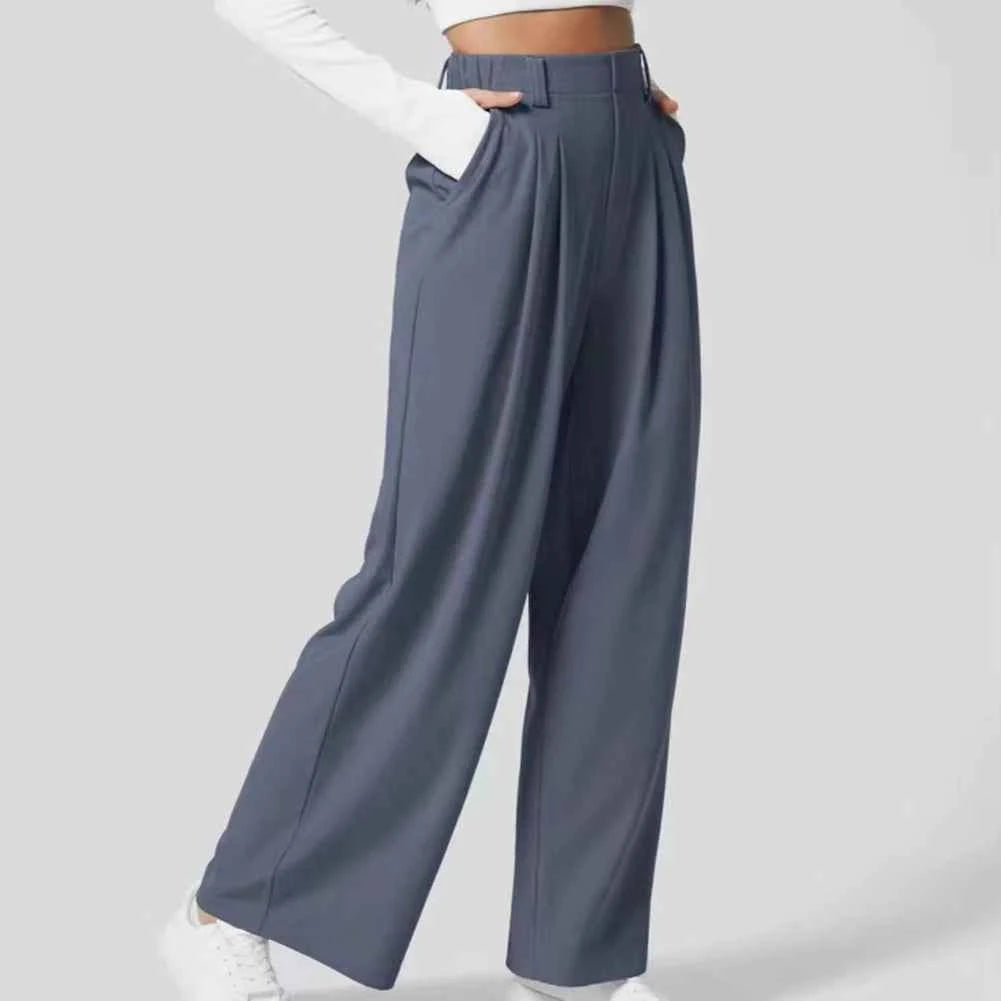 Pantalon Large Élégant Femme Bureau
