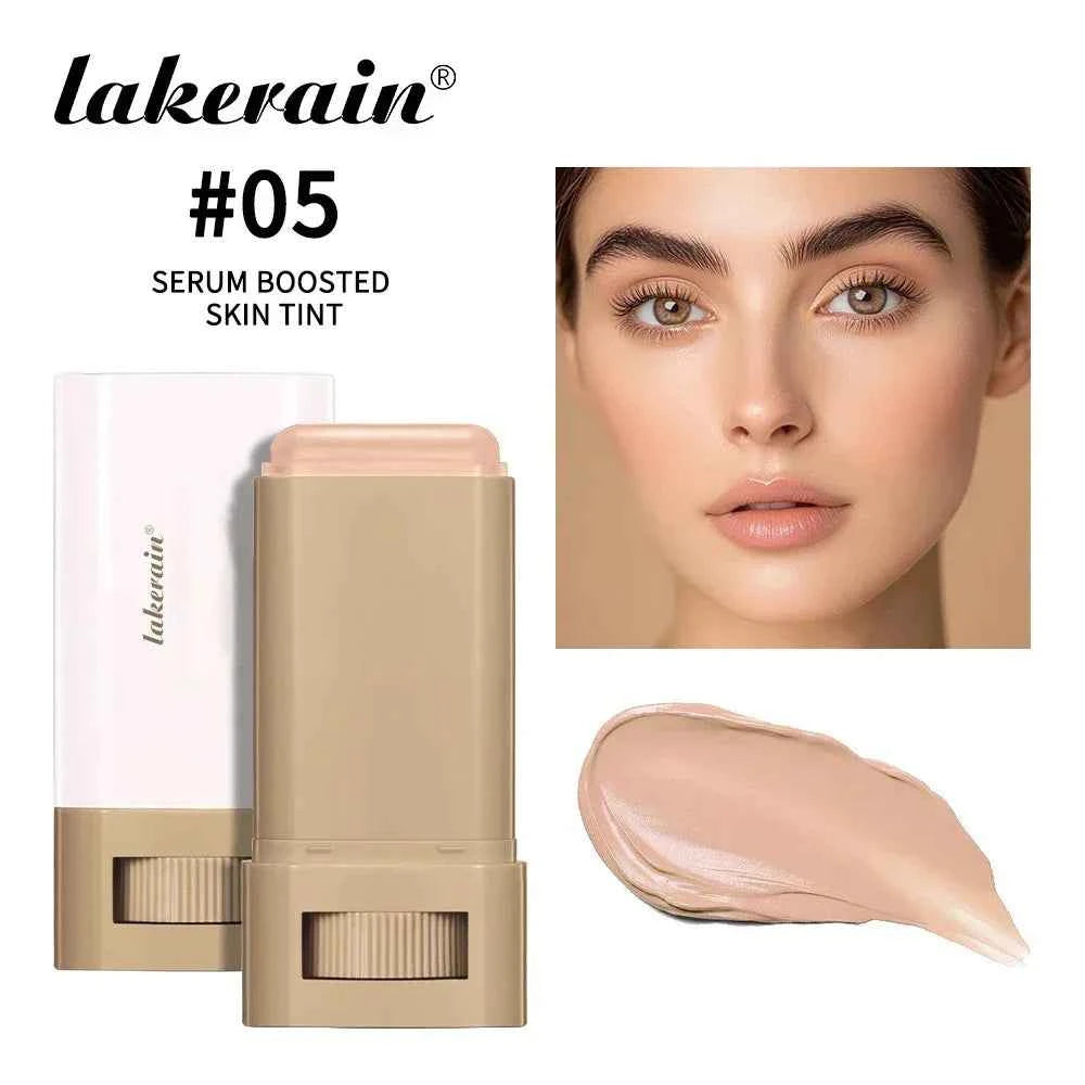 Foundation Stick Balm Skin Bronze Tint Eraser Foundation Stick Smooth Plumper Long-lasting Flawless Makeup Face Beauty Cosmetics