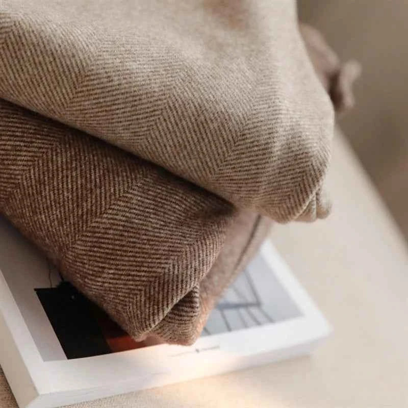 Pantalons en Laine Élégants Femme Hiver 2024