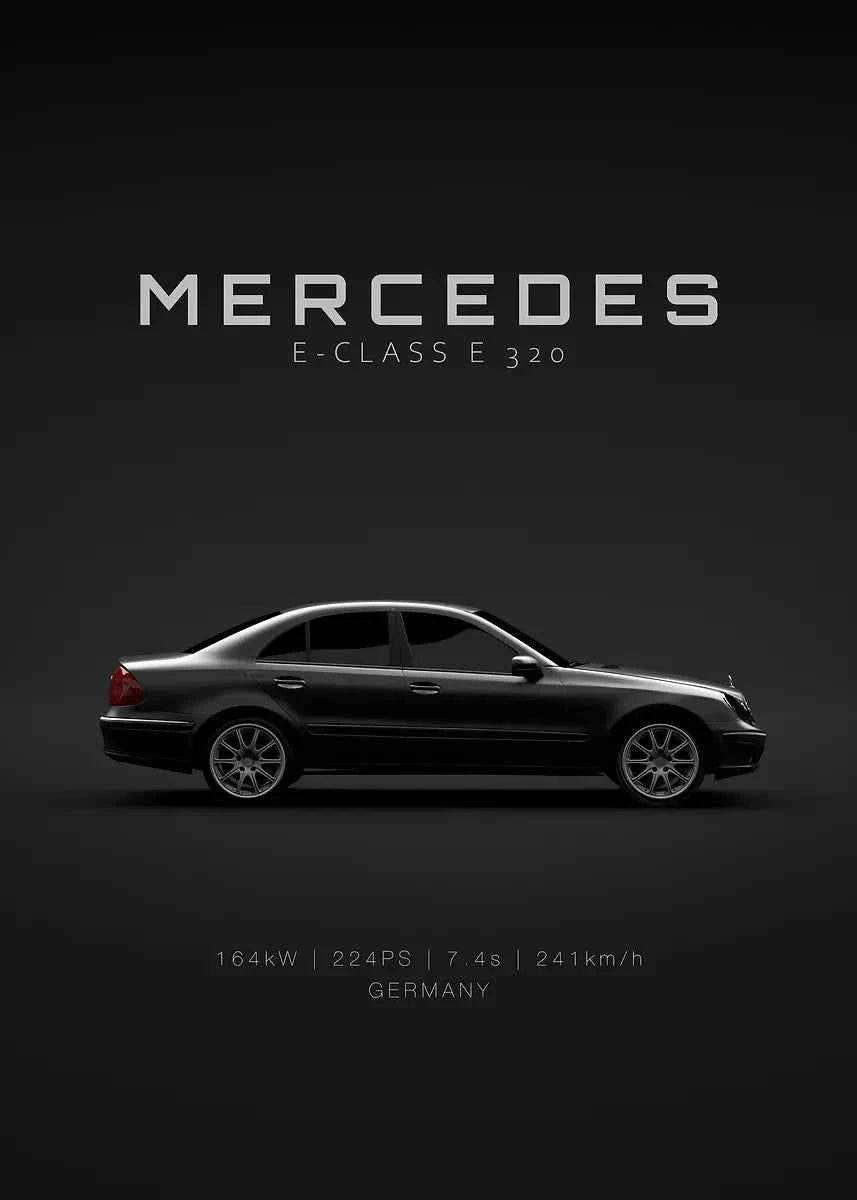 Black Famous Car M-Mercedes-B-Benz-AMG GT G 63 E 350 Poster Print Canvas Painting Home Living Room Wall Art Garage Club Decor