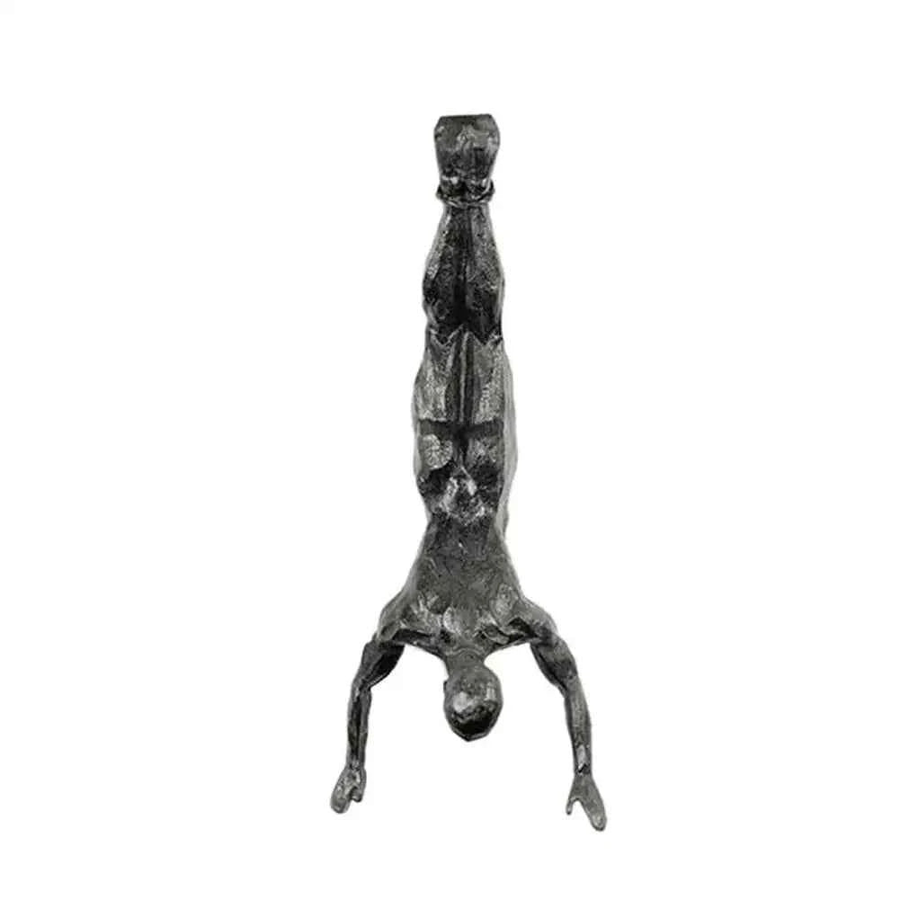 Athlete Rock Climbing Man Resin Background Wall Hanging Decoration Sculpture Statue Figures Creative Rock Climber Statue Pendant