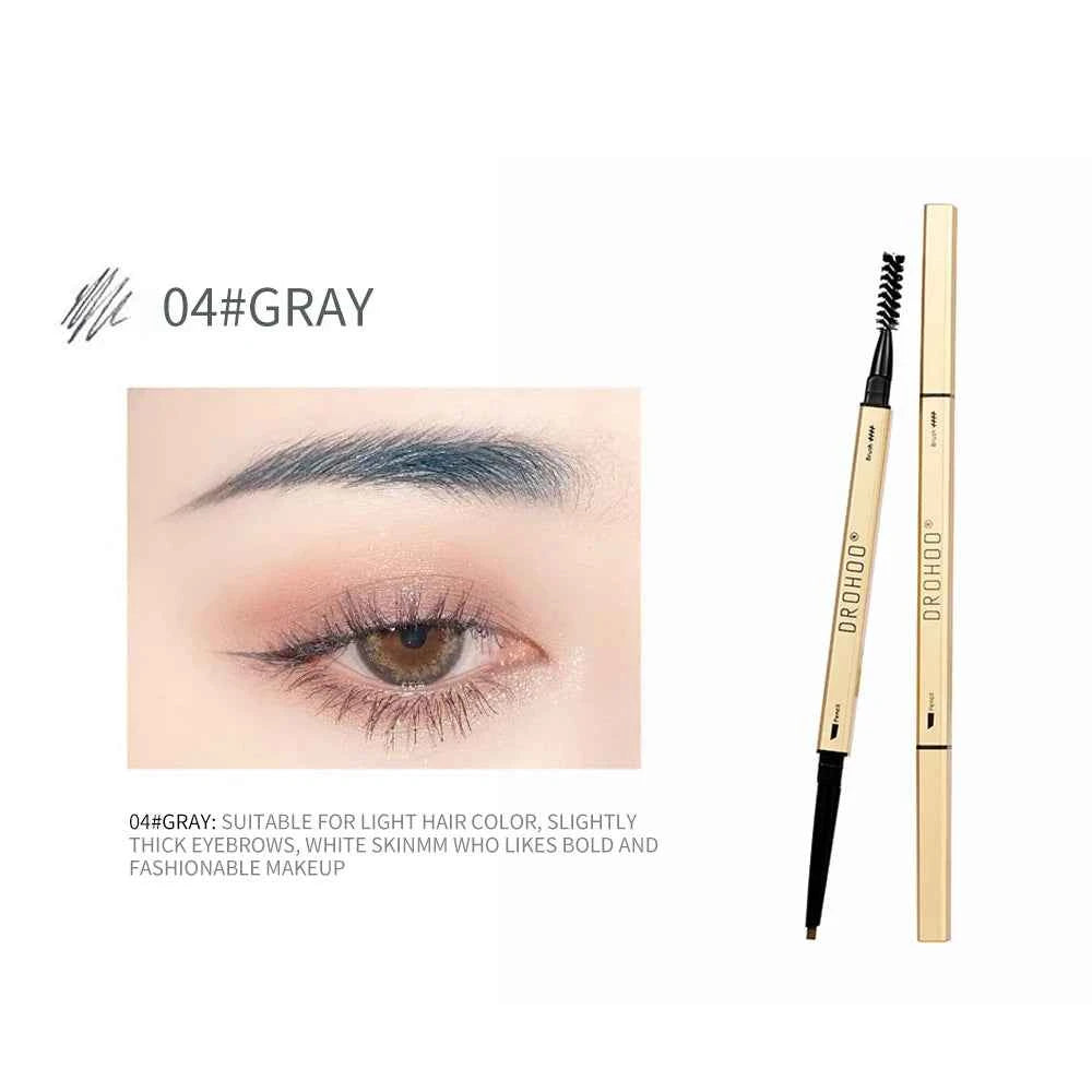 Double Head Eyebrow Pencil Long Lasting Waterproof 5 Colors Eye Brow Pen Tint Mascara Enhance Cosmetics Beauty Women Makeup