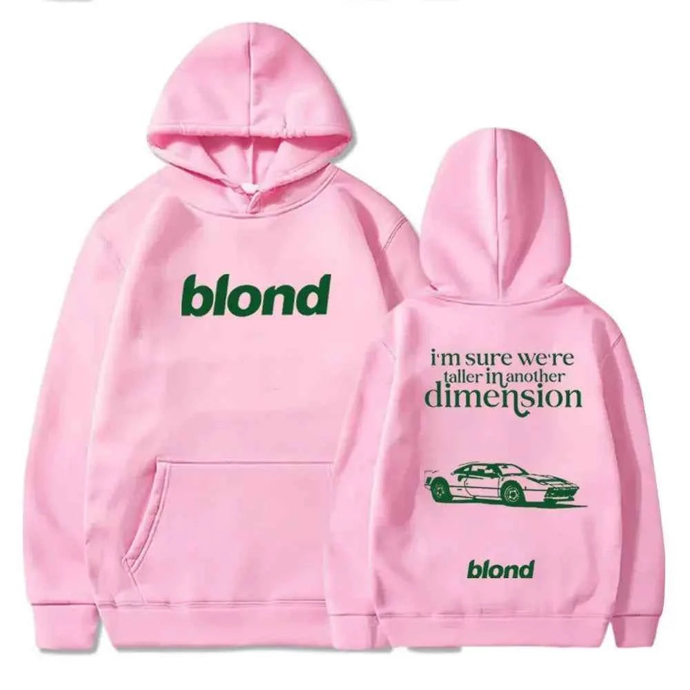 Frank Ocean Blonde Album Women Hoodie Frank Ocean White Ferrari Music Ladies Harajuku Long Sleeve Sweatshirt Unisex Hoodie