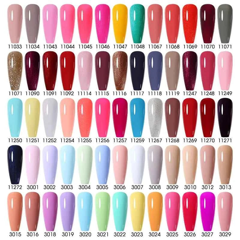 Clou Beaute HEMA TPO FREE High Pigment Gel Nail Polish Caramel Brown Wine Red Nude Color Gel Polish Nail Art UV Nail Varnish