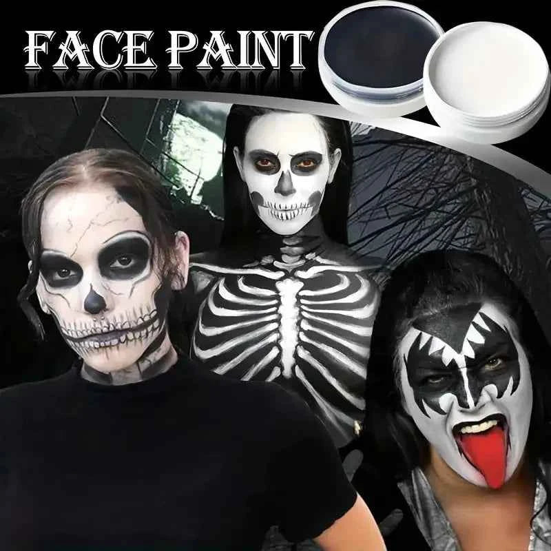 30G Professional Oil Face Paint Body Paint children's Caritas Body Makeup for Halloween Christmas Masquerade Party Cosplay