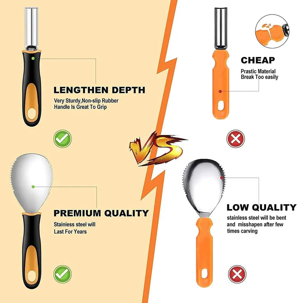 Halloween Pumpkin Carving Kit Tools Pumpkin Carving Knife For Kids Pumpkin Carving Kit Adults Professional Pumpkin Carving Kit