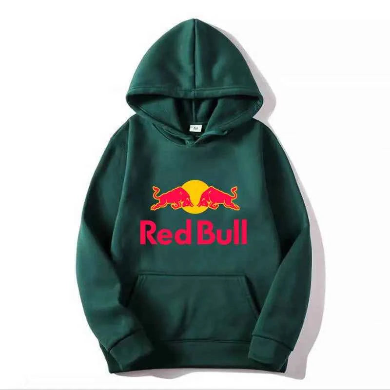 Red Bull Logo Racing Team Men Hoodie Spring Autumn Male Sweatshirt 2025 New Fashion Sport Couple Pullover Clothes Tops