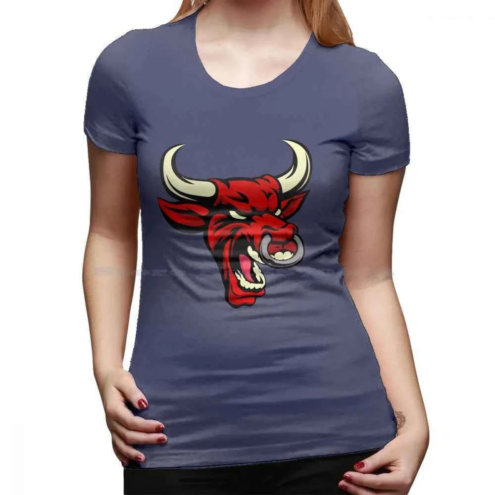 Red-Bull 100% Pure Cotton Hoodie Tshirt Fierce Bull Trendy Modern Red Color Red Colour Bull Strong Strength Ferocious Vector