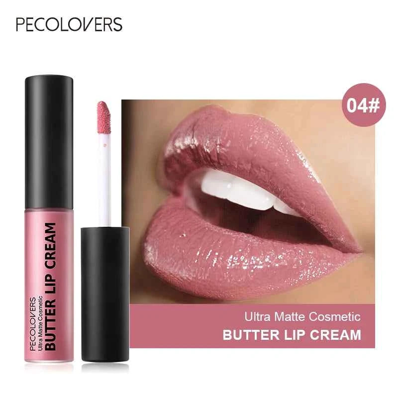 Long Lasting Butter Lip Gloss Lip Balm Liquid Lipstick Waterproof Lipstick Cosmetics Makeup Lipgloss for Women Girls