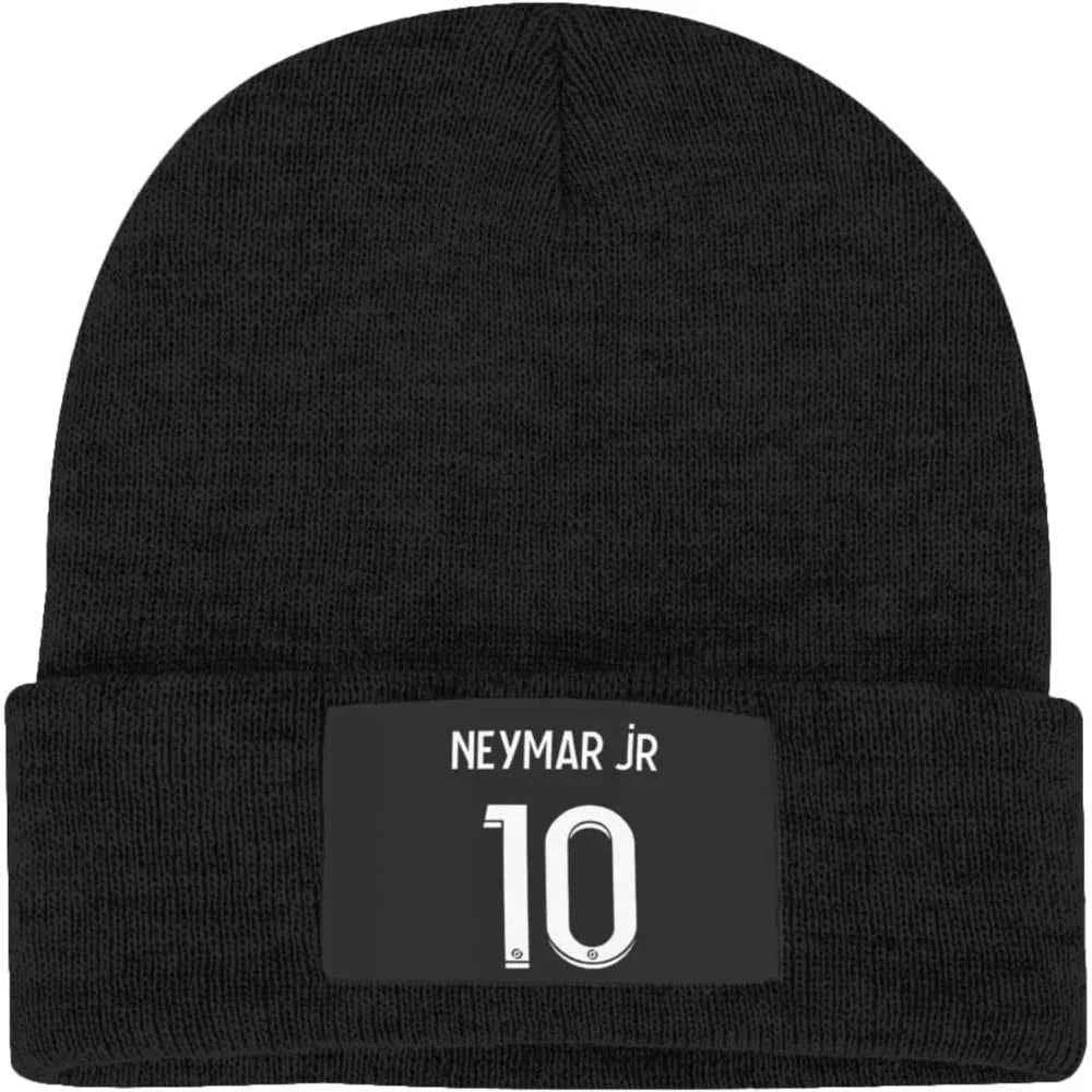 Paris PSG #10 Neymar 2021 Adult Knit Hats Casual Unisex Beanie Hat Cap,Balaclava,Half Balaclava