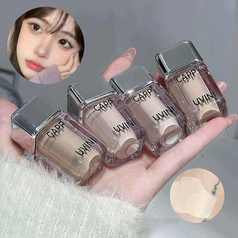 Bright White Moisturizing Liquid Concealer Oil Control Full Coverage Pores Dark Circles Foundation Cream Facial Makeup Cosmetics