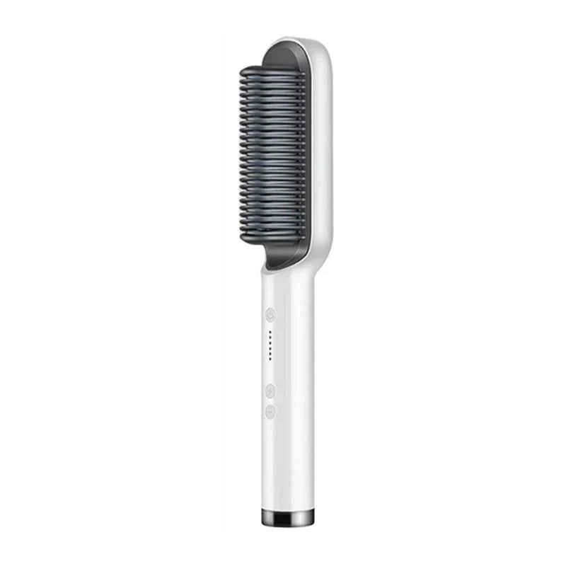Brosse lissante électrique professionnelle avec chauffage rapide en céramique - Elegance_empire-shop