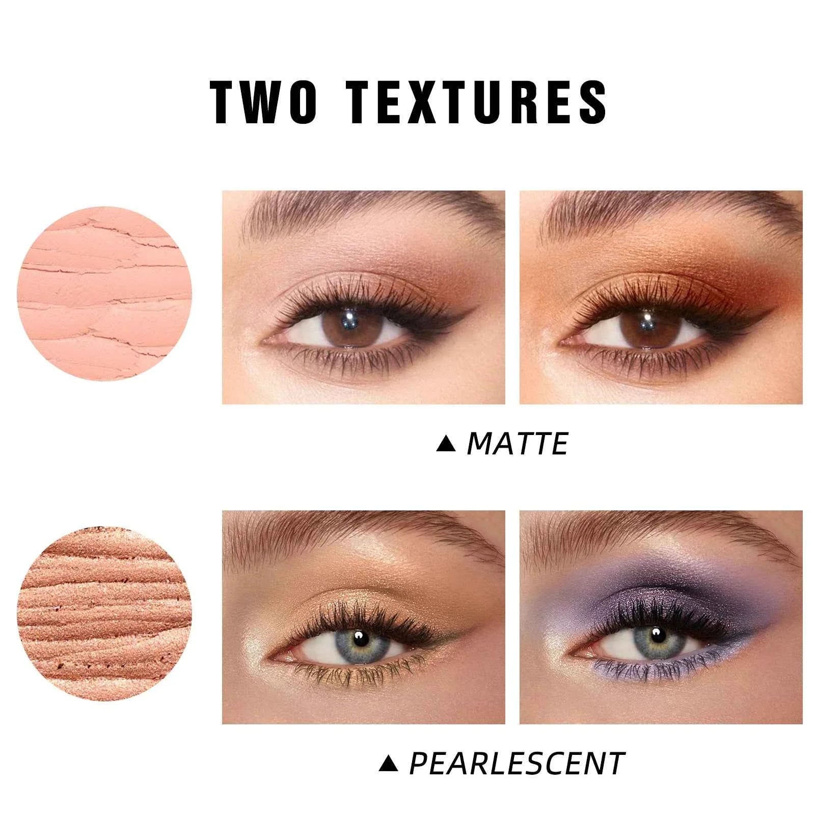 12 Colors Highlighter Eyeshadow Pencil Waterproof Glitter Matte Nude Eye Shadow Makeup Pigment Cosmetics White Eyeliner Pen