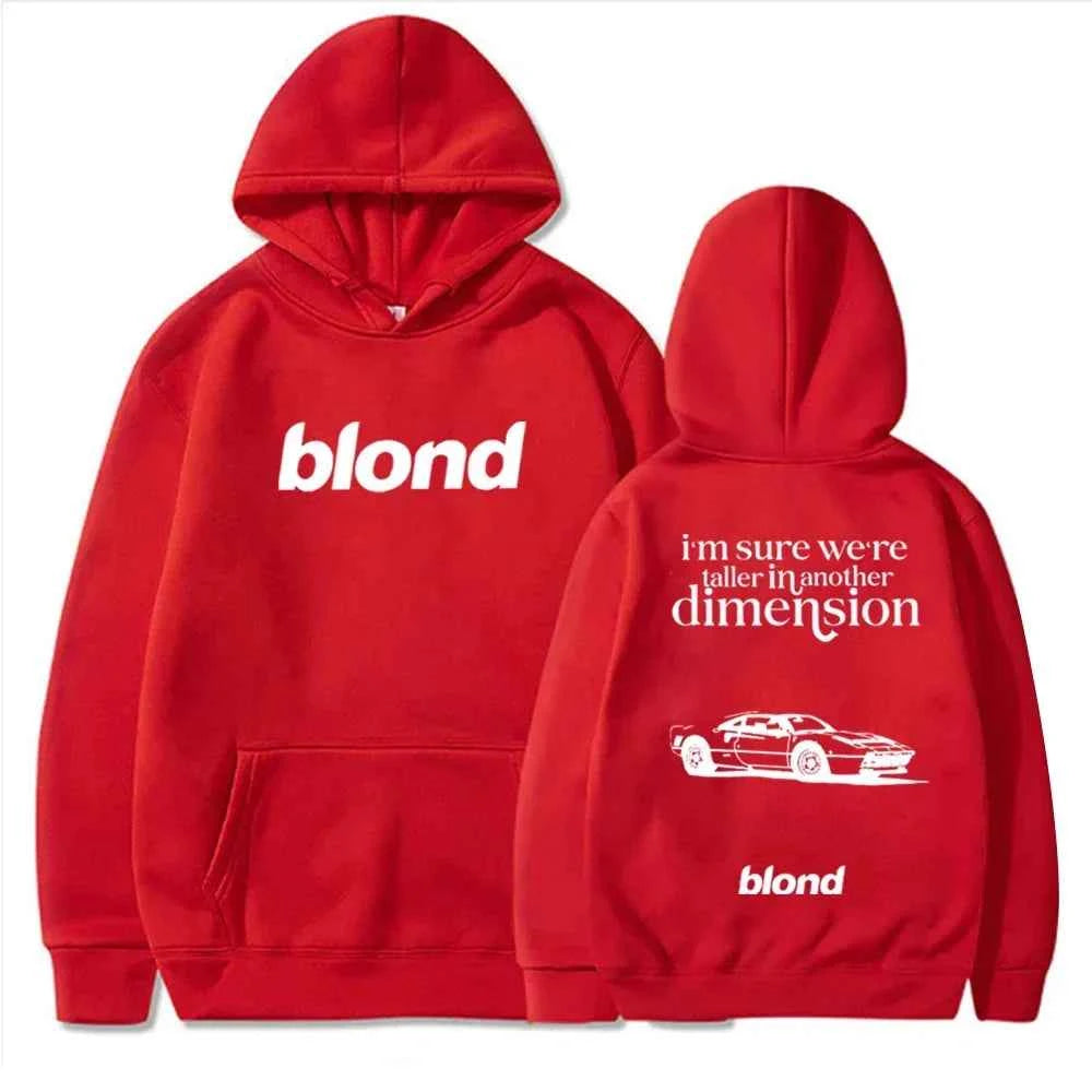 Golden Album Hoodie Frank Ocean White Ferrari Music Women's Men's Harajuku Long Sleeve Sweatshirt Casual Comfortable Hoodie