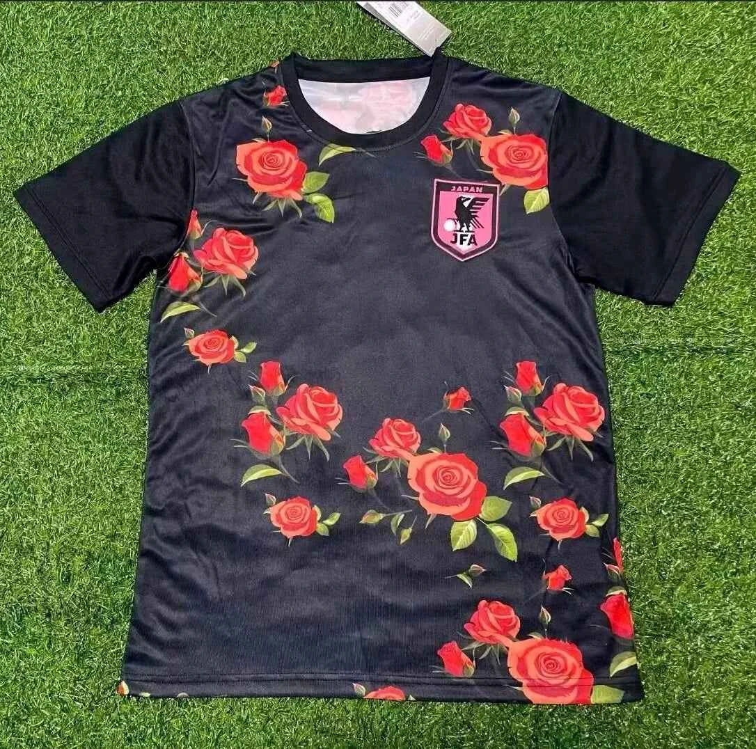 Japan National Team Football Jersey Sea Wave Jingle Cat Darth Vader Football T-shirt Men Clothing Women Tshirt Kids Tees Tops