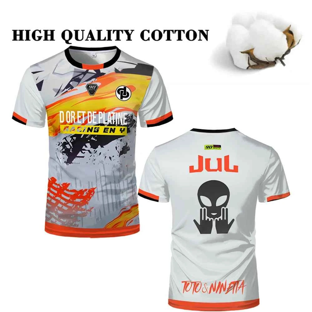 90 Minute Jersey MM9 Men's Football T-shirt Jul Maillot High Quality Cotton Short-sleeved Futsal Soccer Uniform Kid's T Shirts