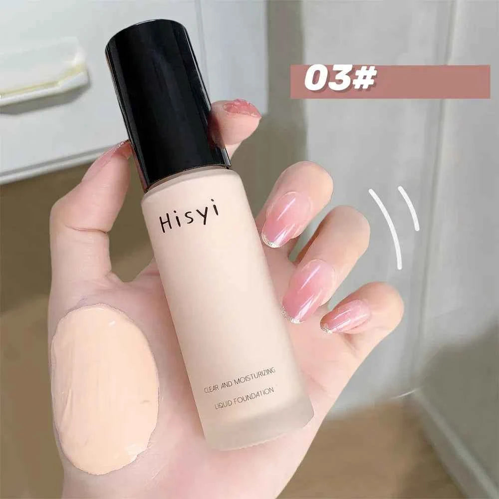 Liquid Foundation High Coverage Makeup Base Lasting Concealer BB Cream Waterproof Oil-Control Face Foundation Makeup Cosmetics