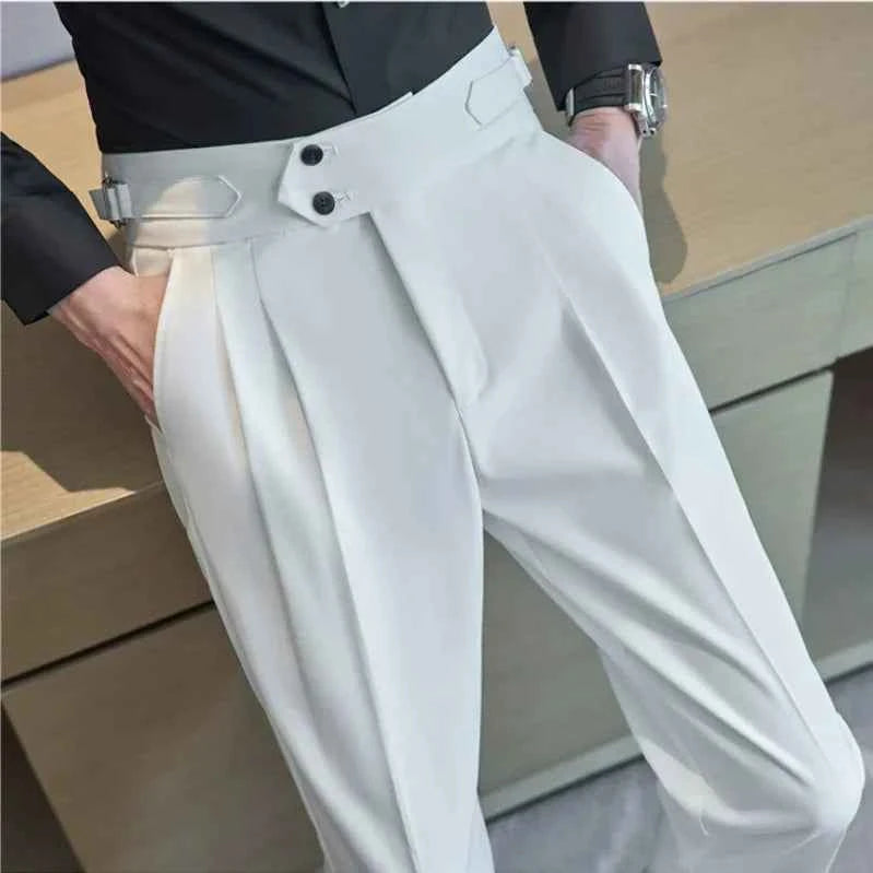 Pantalon élégant pour hommes Slim Fit