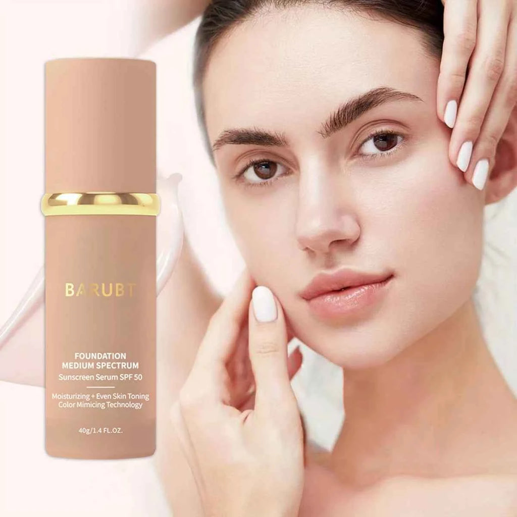 BARUBT Temperature Change Facial Cream 30ml Facial Makeup and Cosmetics, Story Moisturizing, Waterproof Sweating and Not Makeup